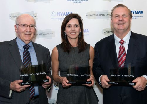 Philip Kotler, Beth Comstock and Joe Tripodi being honored at Marketing Hall of Fame